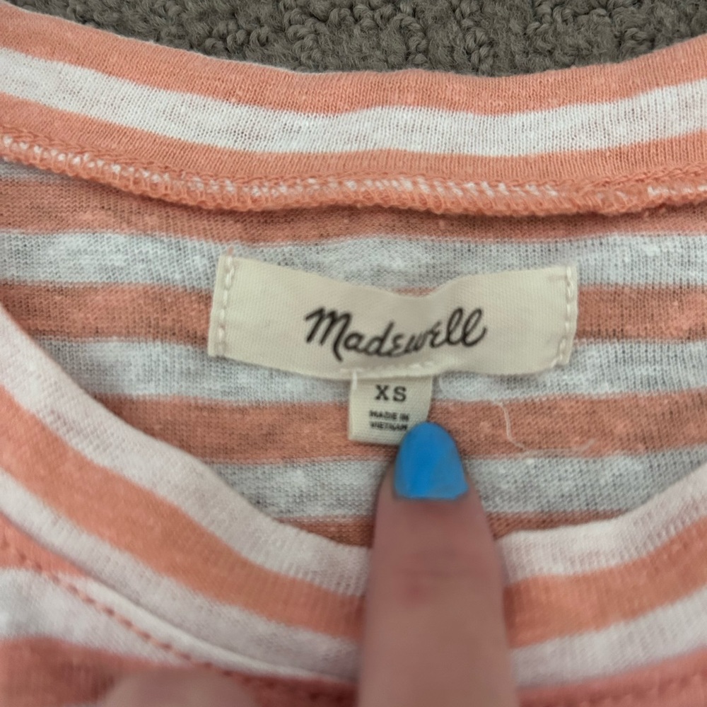 Madewell striped shirt